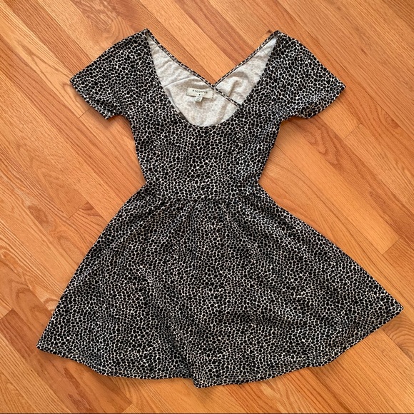 Black & White BYCORPUS Dress from Urban Oufitters